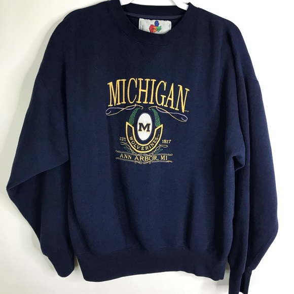 Tops - Vintage Michigan Wolverines Sweatshirt
